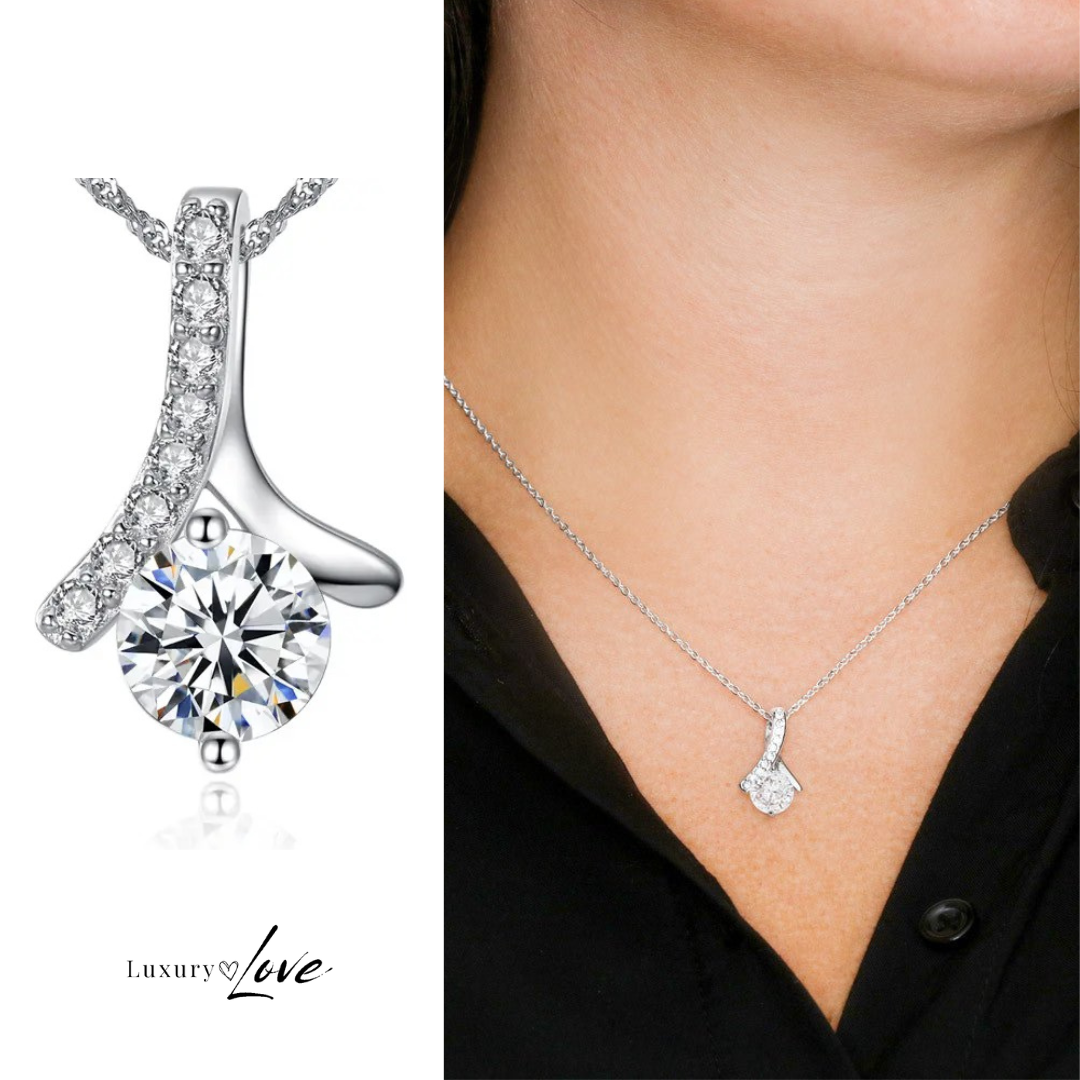 Collier Fleur de l'Âme® pour ma Fille (avec Message spécial et Boîte lumineuse)