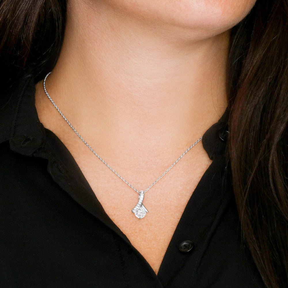 Collier Fleur de l'Âme® pour ma Fille (avec Message spécial et Boîte lumineuse)